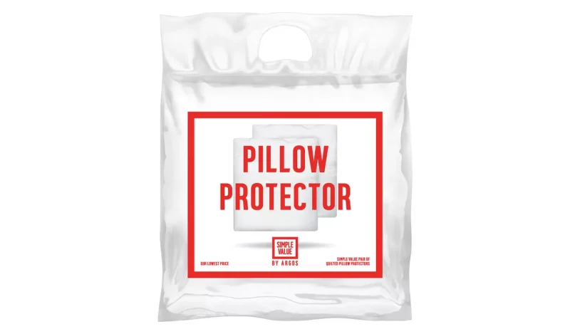 Argos Home Pillow Protectors - 2 Pack (Original Packaging)