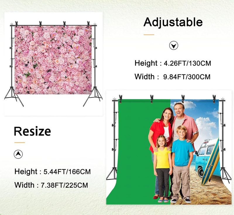 Photography Backdrop Stand Kit