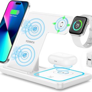 3 in 1 Wireless Charging Station Charging Station for Apple Devices for iPhone