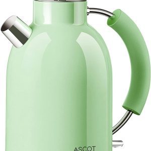 Green ASCOT Retro Electric Kettle