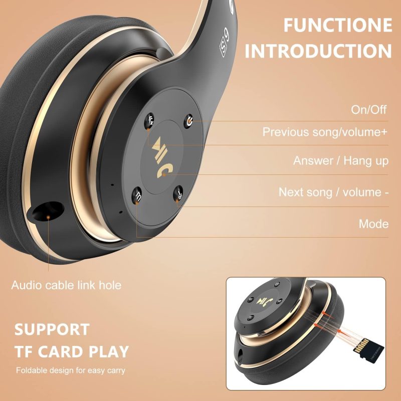 Rebocico Bluetooth Headphones