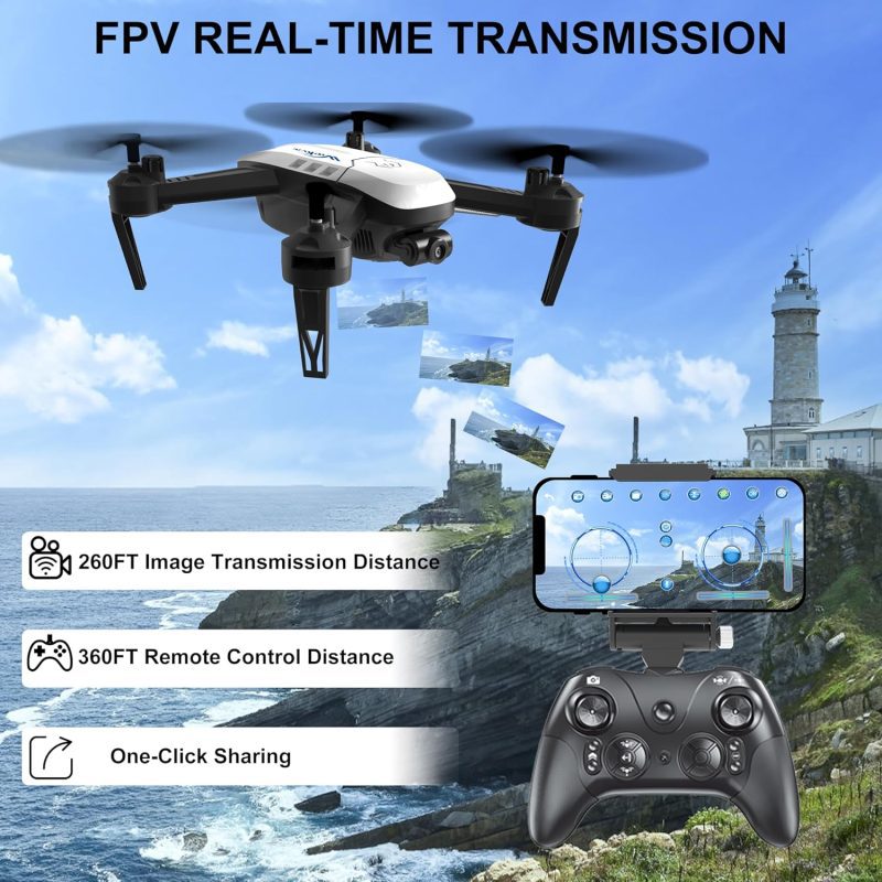 Wipkviey T6 Drone 1080P