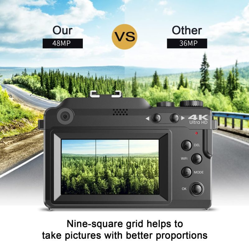 Autofocus with Dual-Lens Zoom & WiFi