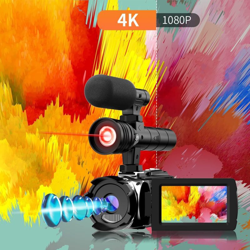 Camcorder 4K Pro Video Camera