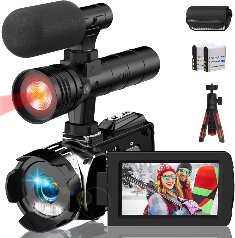 Camcorder 4K Pro Video Camera