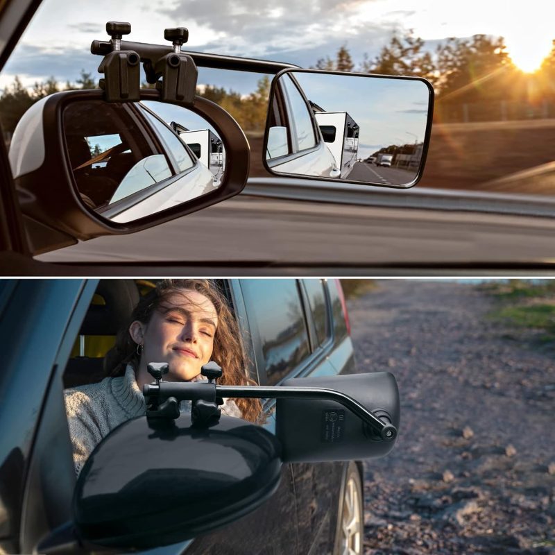 Universal Caravan Towing Mirrors