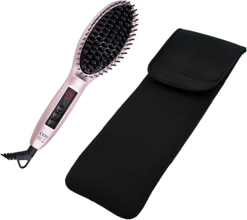 Heat-Resistant Hair Straighteners Case